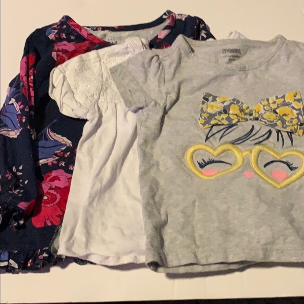 18-24M size tops 1-Long Sleeve 2-Short Sleeve